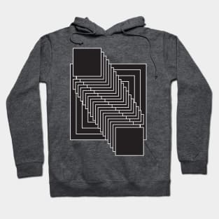 square morph op art design Hoodie